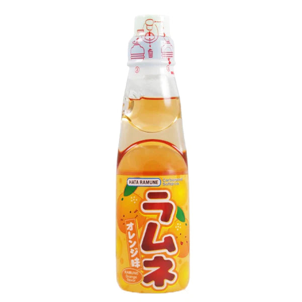 HATA Ramune Soda Orange Flavor (200ml x 30ct)..