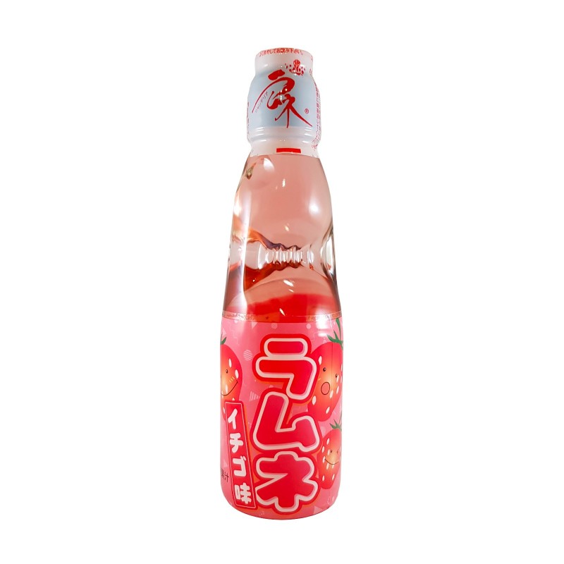 HATA Ramune Soda Strawberry Flavor (200ml x 30ct)..