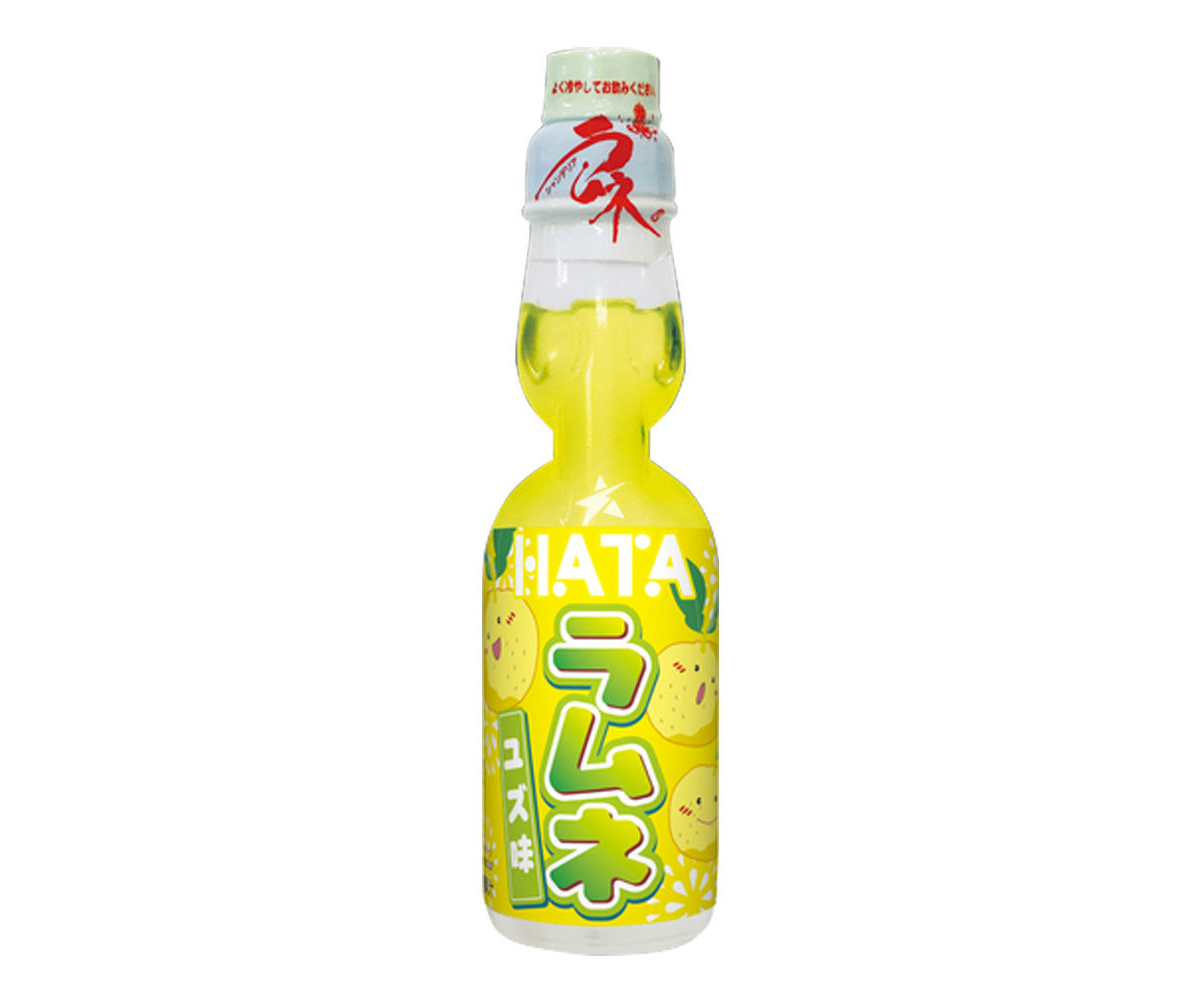 HATA Ramune Soda Yuzu Grapefruit Flavor (200ml x 30ct)..