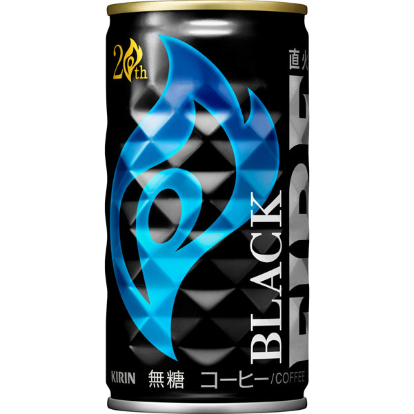 KIRIN Fire Black Coffee (185g x 30ct)..