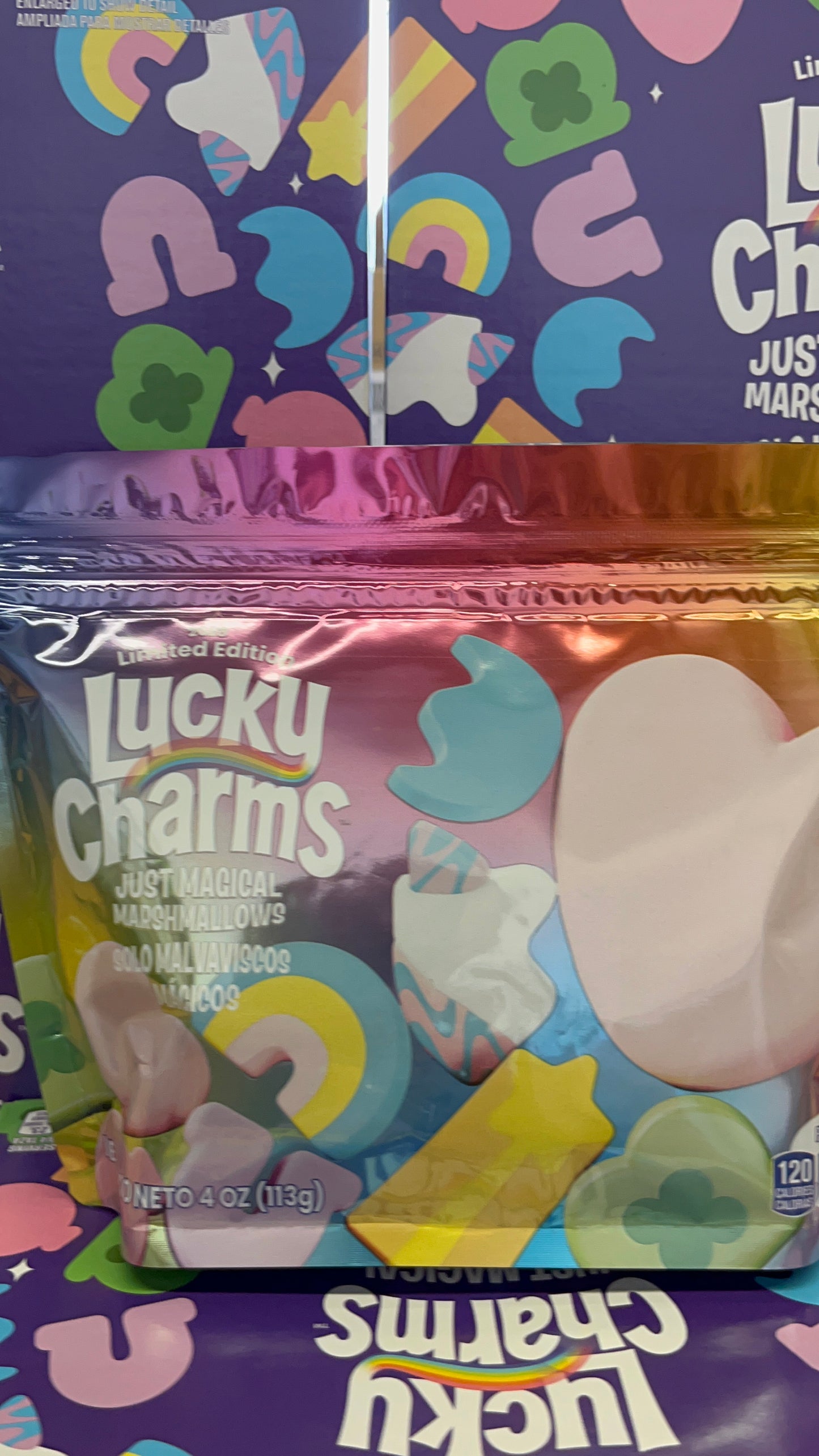 Lucky Charms, Just Magical Marshmallows, 4 oz - Super Rare Limited Edition