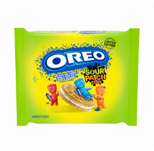 OREO SOUR PATCH KIDS COOKIES - Limited Edition