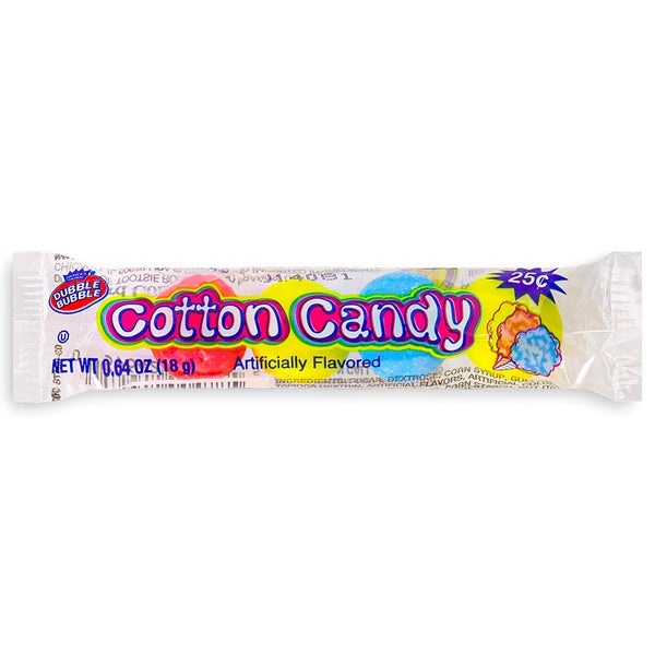 Dubble Bubble Cotton Candy Bubble Gum-18 g