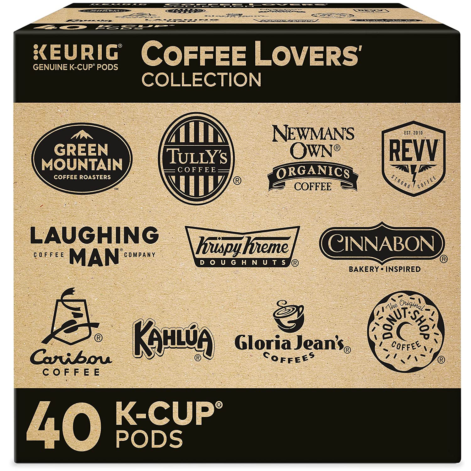 Keurig Coffee Lovers Collection Sampler Pack Single Serve K Cup