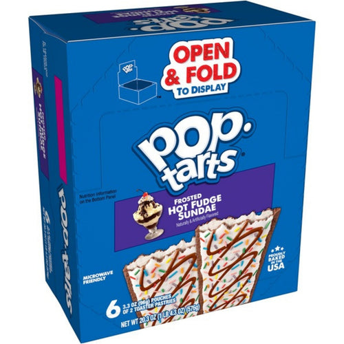 Pop-Tarts Hot Fudge Sundae - 576g 6 Pouches - ULTRA RARE
