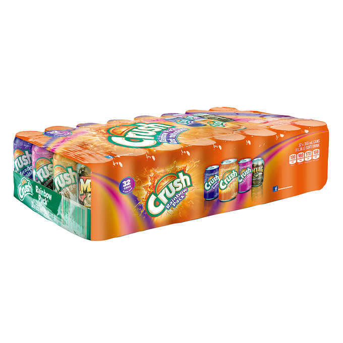 Crush Rainbow Pack 32 × 355 mL
