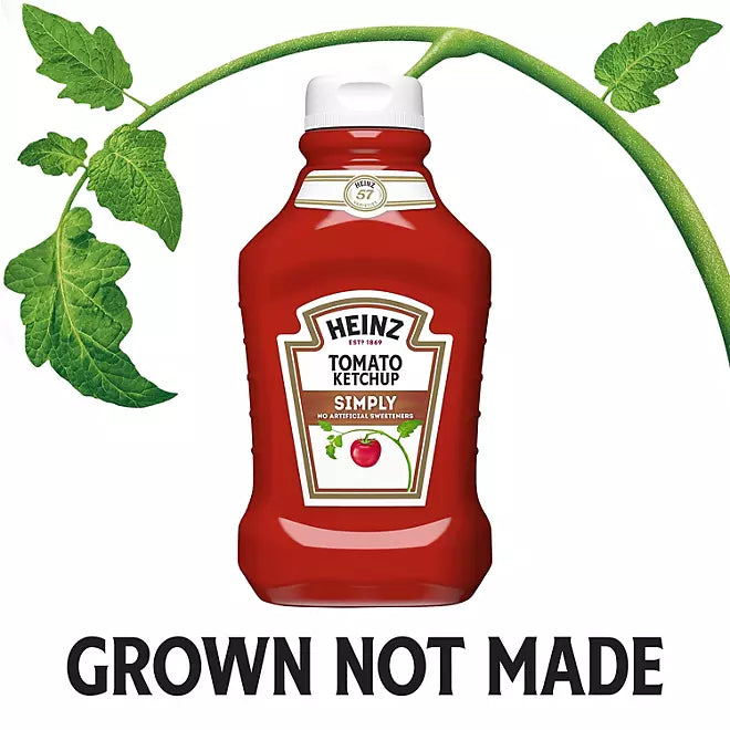 Heinz Simply Tomato Ketchup (44 oz., 2 Pack)