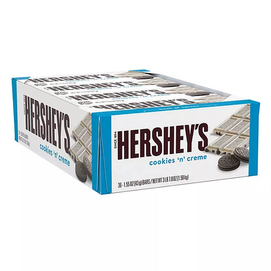 HERSHEY'S Cookies 'n' Creme Candy (36 count)