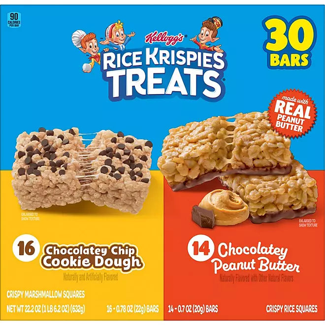 Rice Krispies Treats Variety Pack - 22.2 oz - 30 count