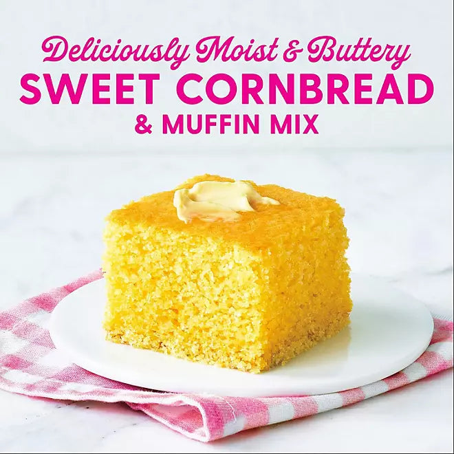 Duncan Hines Dolly Parton's Sweet Cornbread Mix, 6 pack