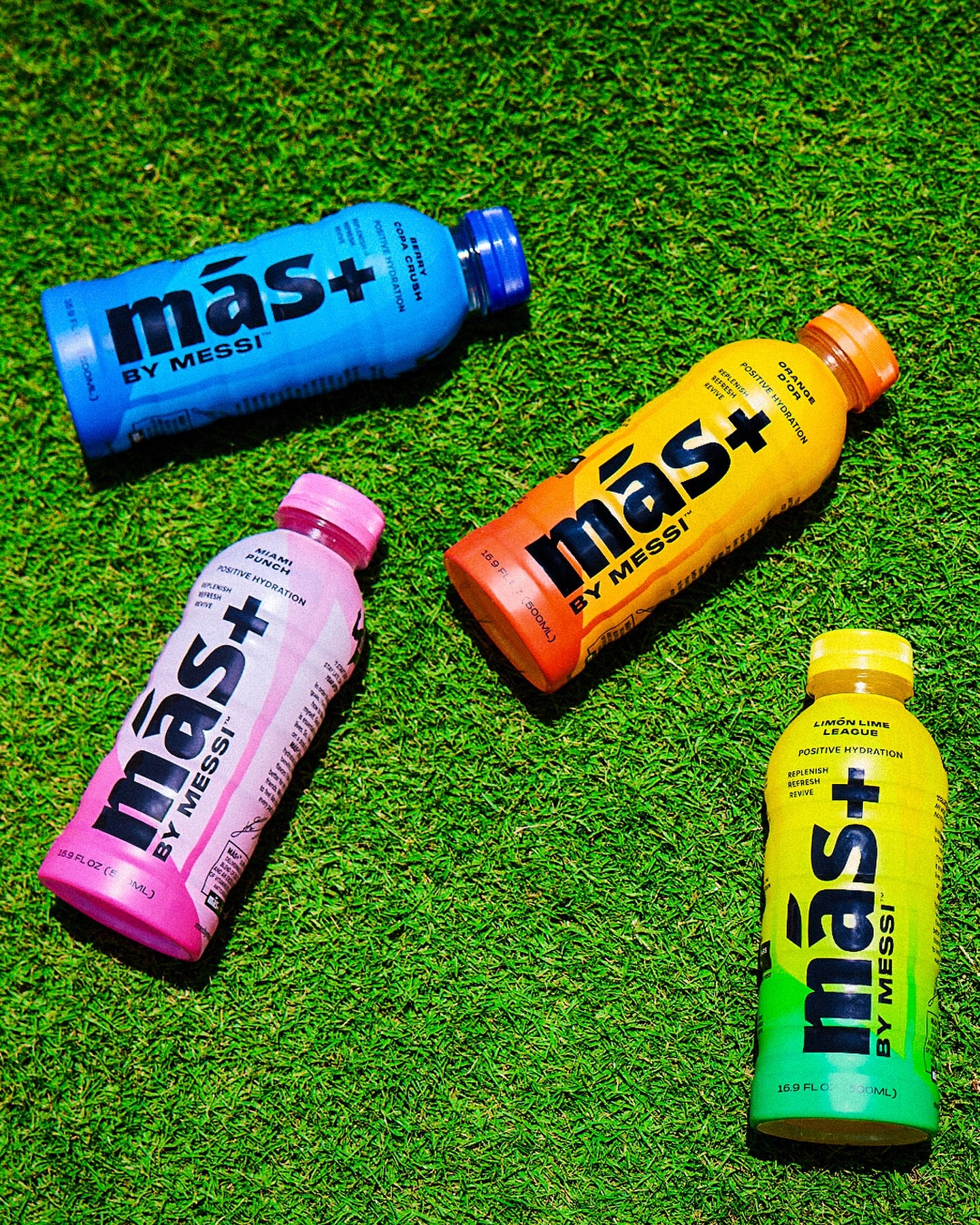 MÁS+ BY MESSI  - Mas + Hydration Drink - Commemorative Launch pack - Limited Edition