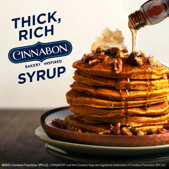 Mrs. Butterworth's Cinnabon Bakery Flavored Syrup 24 oz.