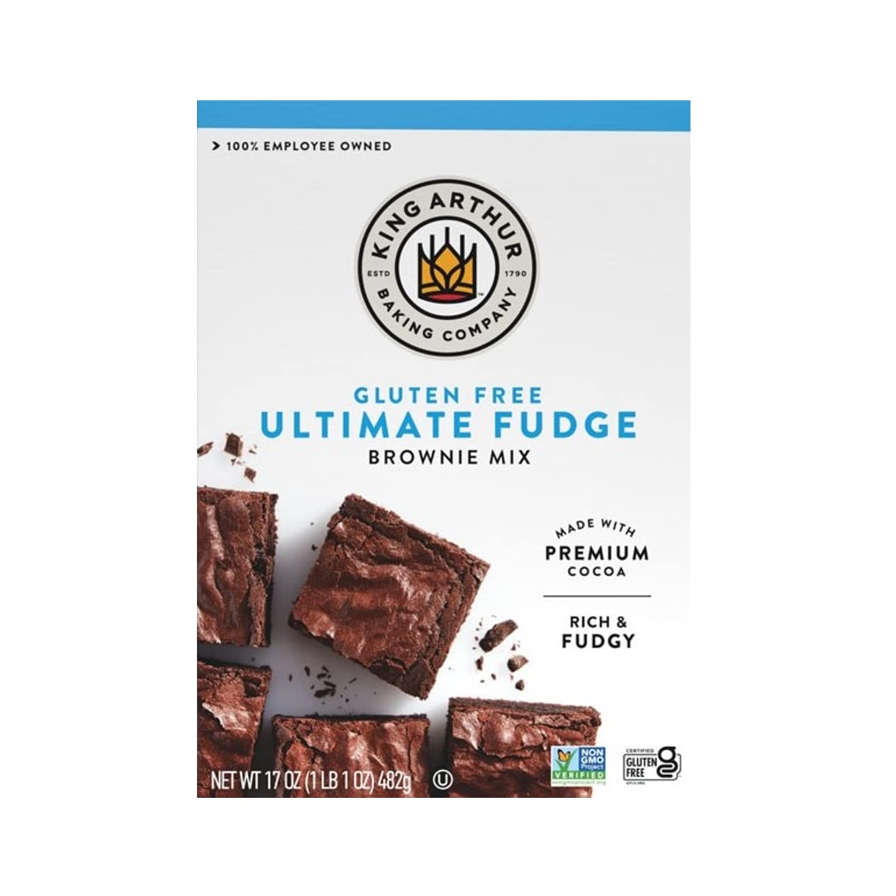 King Arthur, Gluten Free Fudge Brownie Mix