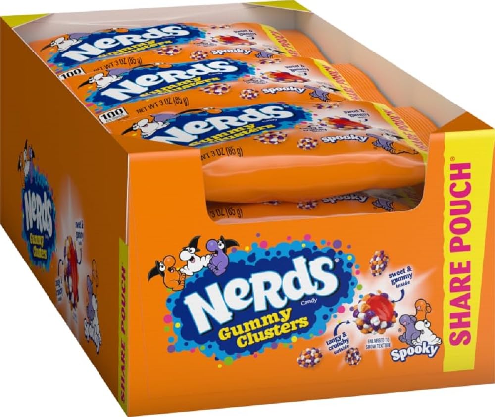 Nerds Gummy Clusters Spooky -  Limited Edition Halloween Candy