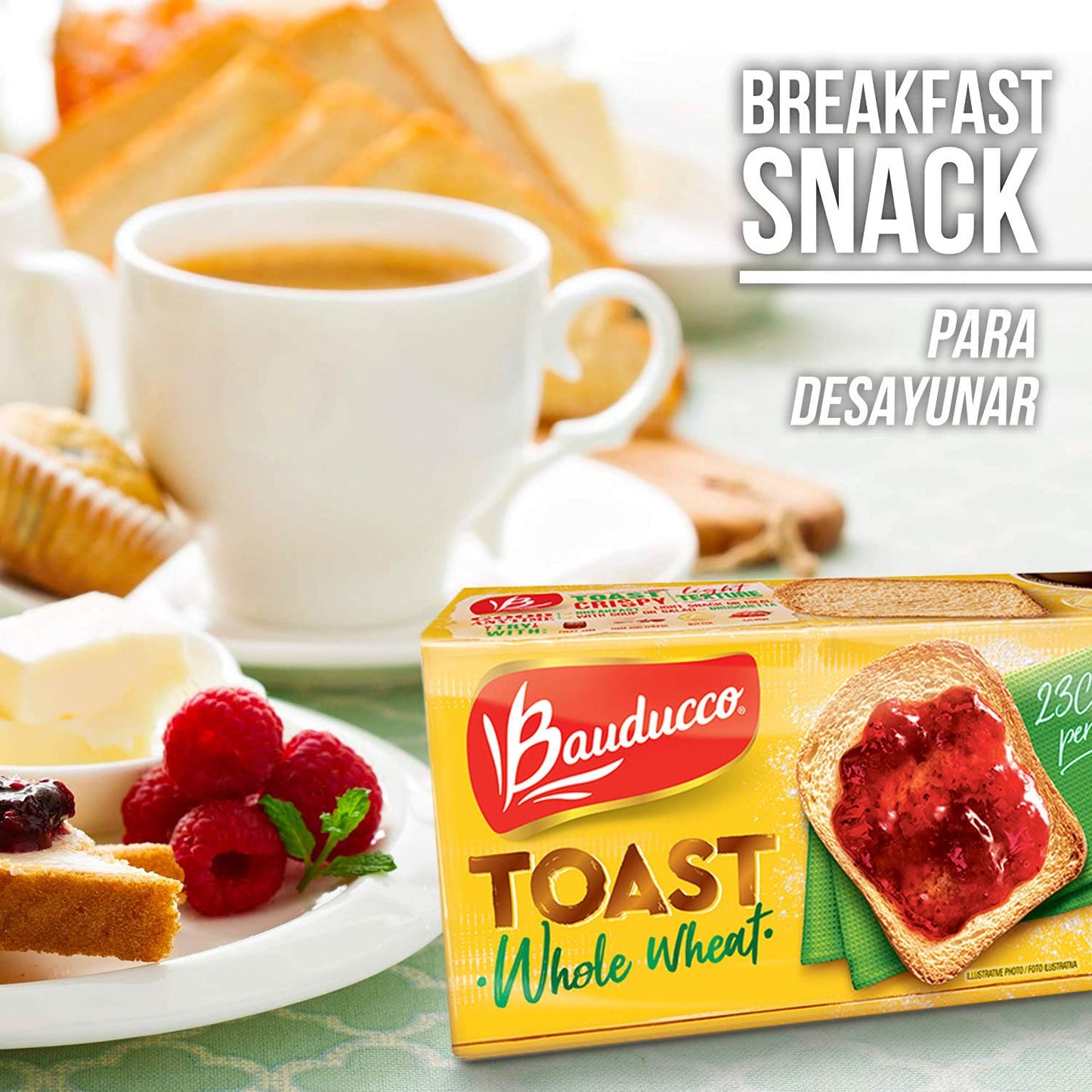 Bauducco Whole Wheat Toast