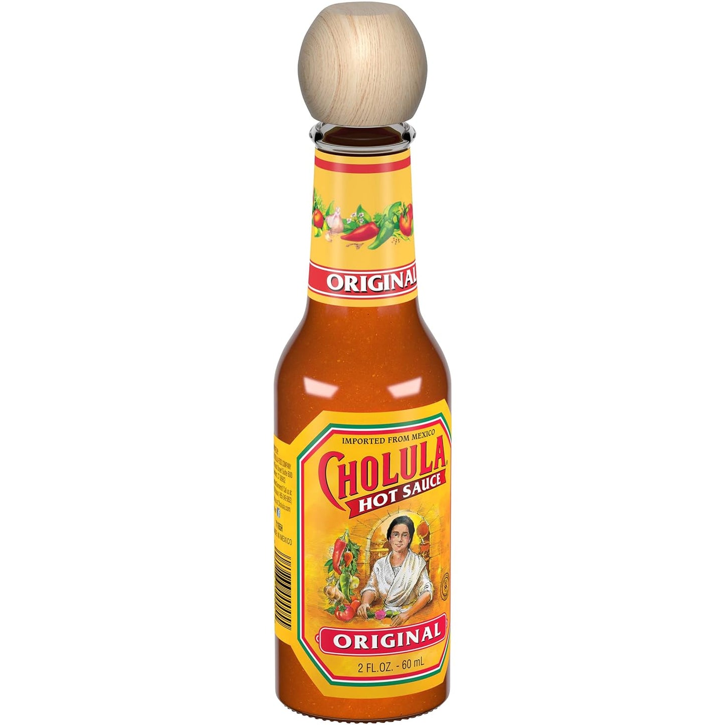 Cholula Original Hot Sauce, 2 fl oz (Pack of 12)