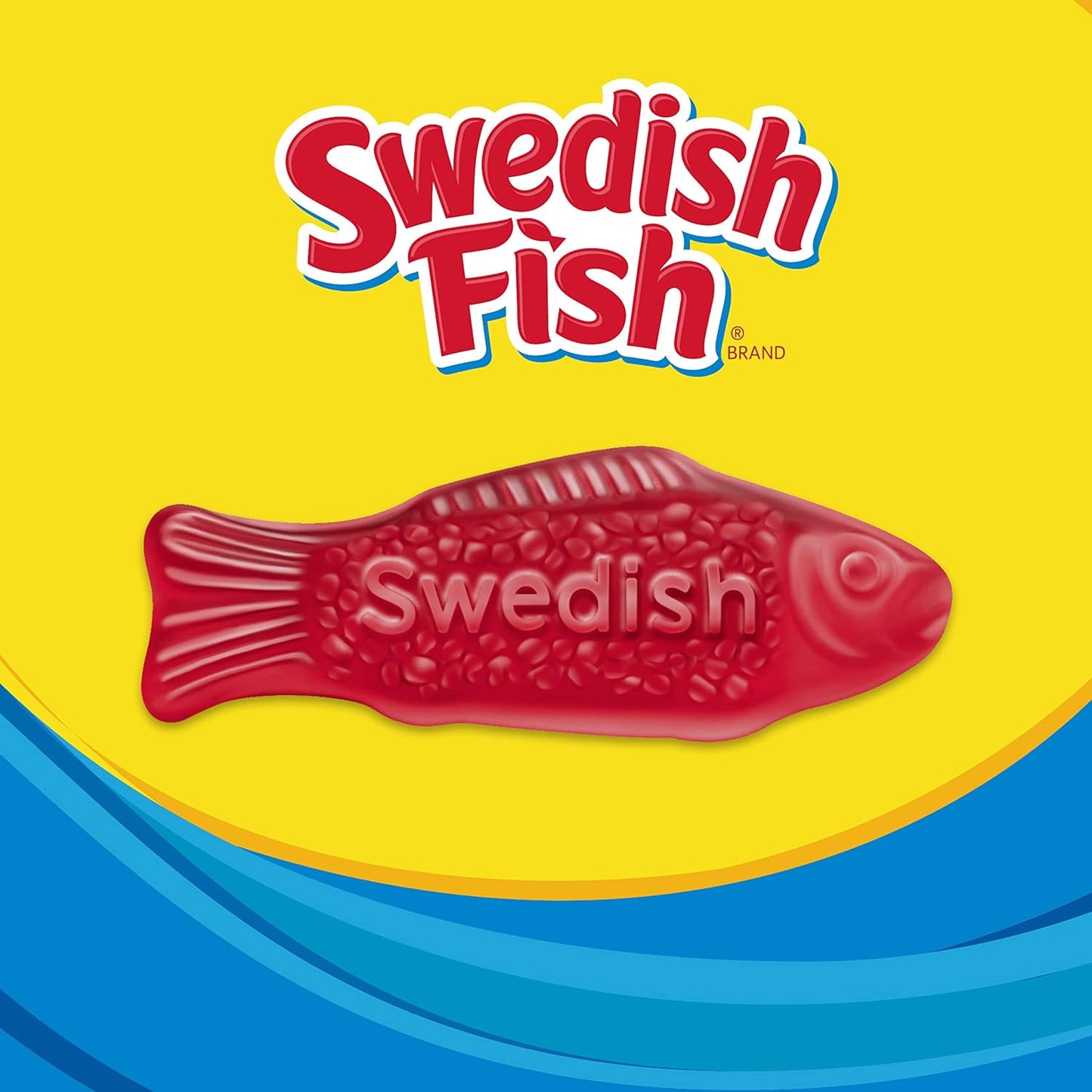 SWEDISH FISH Soft & Chewy Candy, 12 Ct 3.6 oz Bags - USA