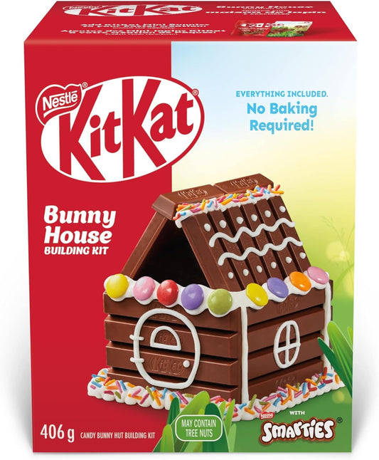 KITKAT Chocolate Bunny House Building Kit - RARE
