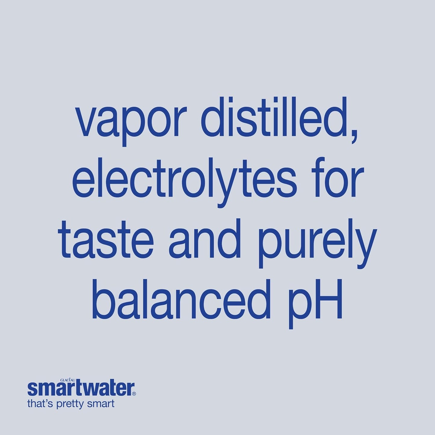 smartwater vapor distilled premium water bottles, 1 L, 6 Pack
