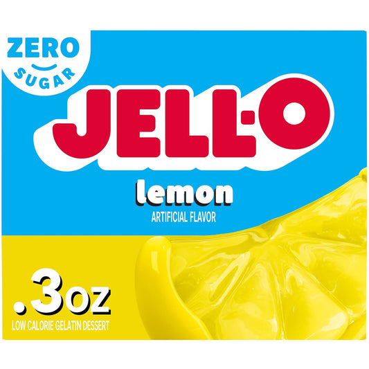 Jell-O Lemon Sugar Free Gelatin Dessert Mix - Jello
