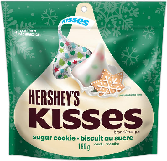 HERSHEY'S KISSES Sugar Cookie - Christmas Candy Stocking Stuffers