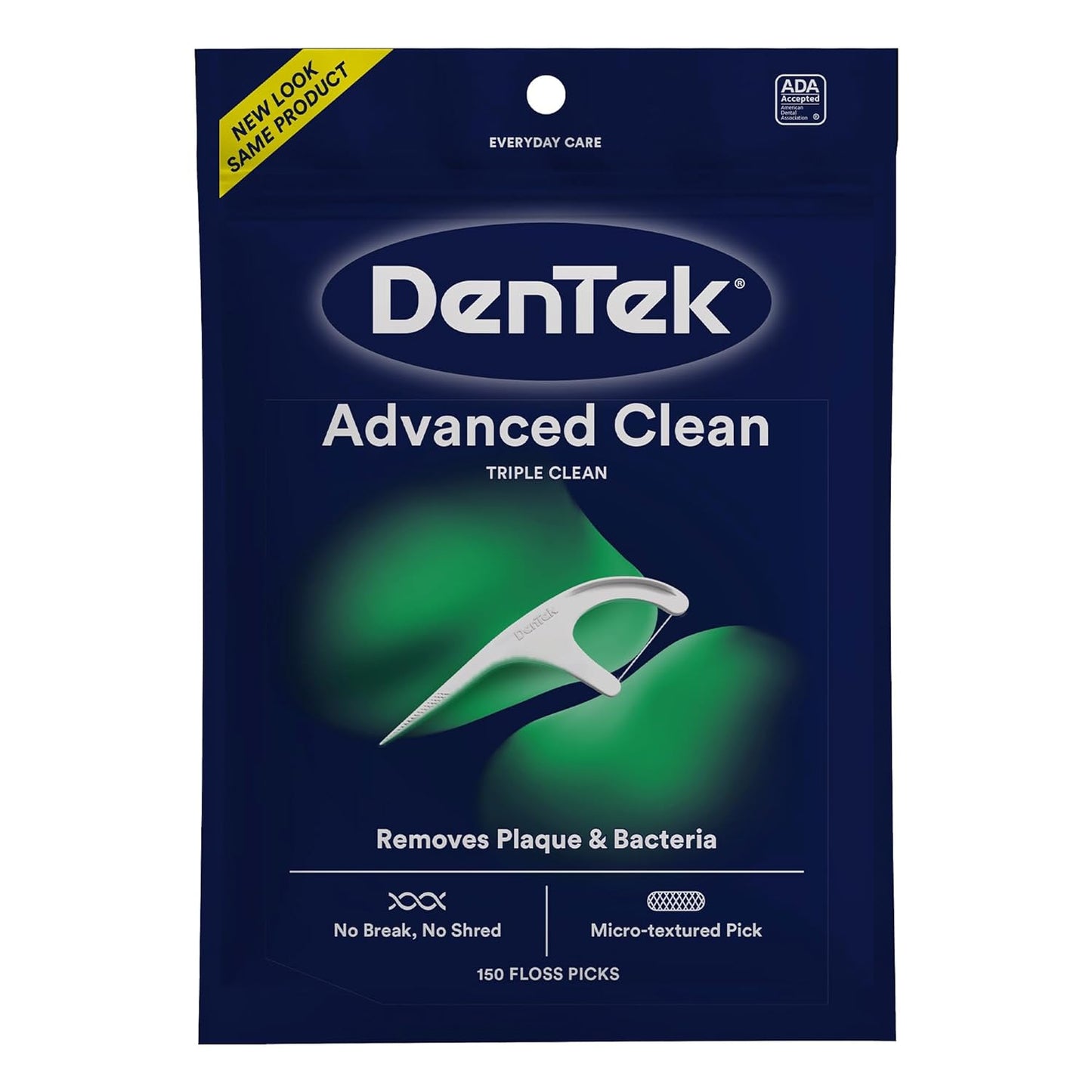 DenTek Triple Clean Floss Picks for Tight Teeth - 150 Count