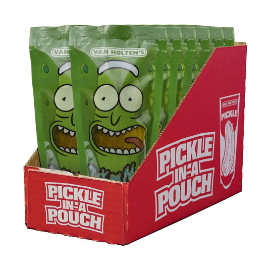 Van Holten's Pickles - Rick and Morty Pickle Rick - Character Pickle-In-A-Pouch - LIMITED EDITION - ULTRA RARE