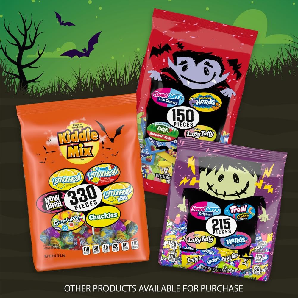 Assorted Halloween Candy, Kiddie Mix, 330ct Bag - Limited Edition