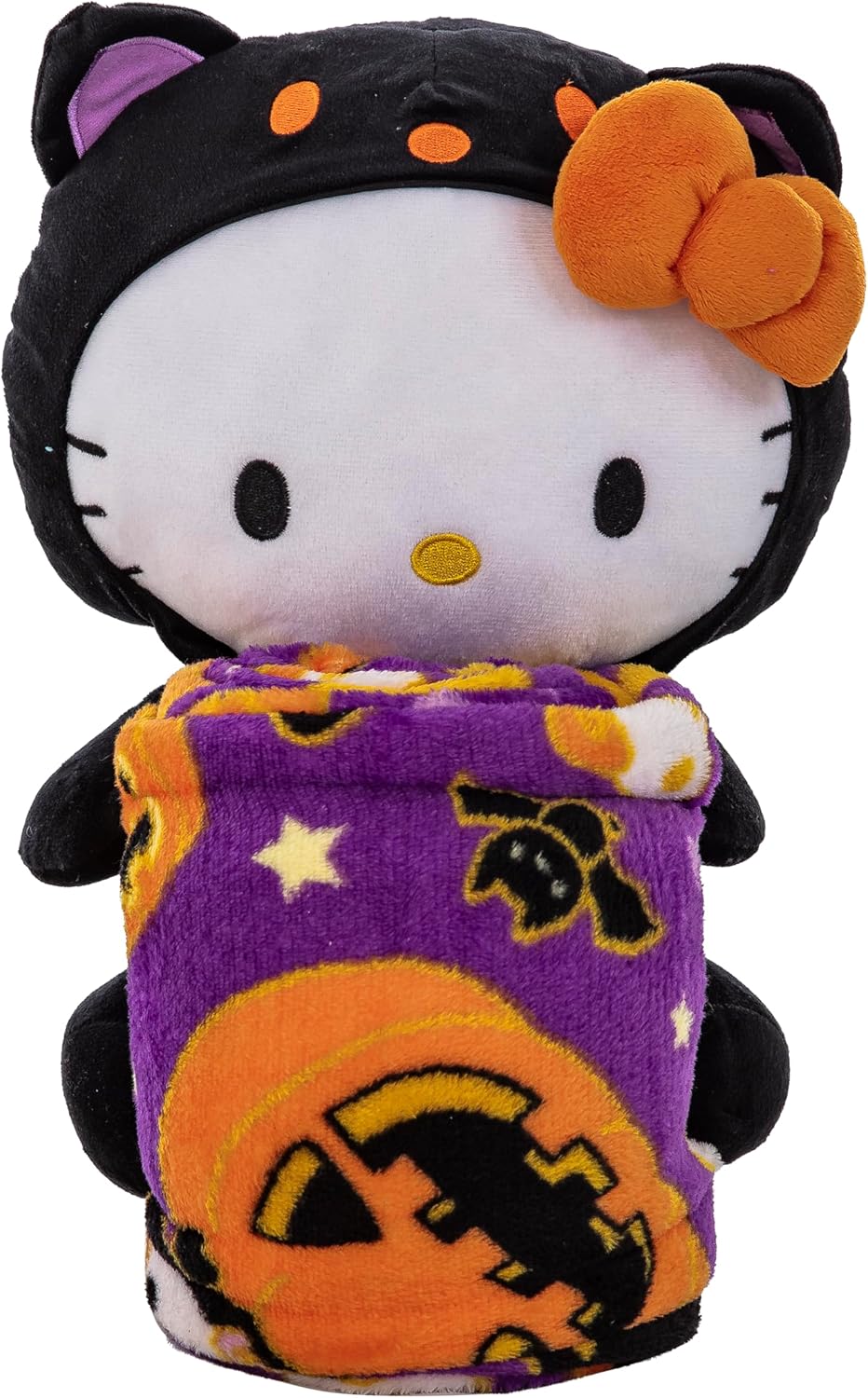 Hello Kitty Silk Touch with Hugger, Hello Halloween, 50 x 40 inches - hello kitty halloween blanket