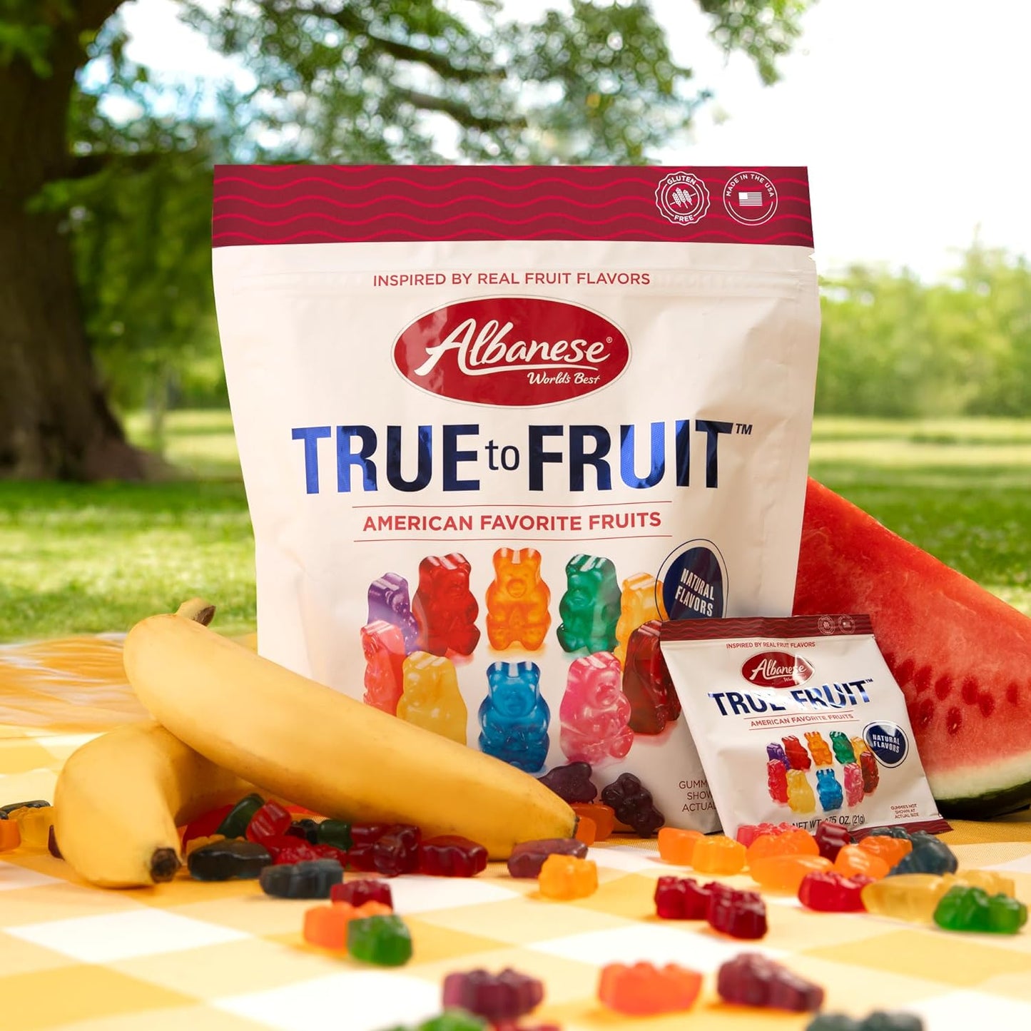 Albanese World's Best True to Fruit™ Fruits Gummies, 25oz Bag