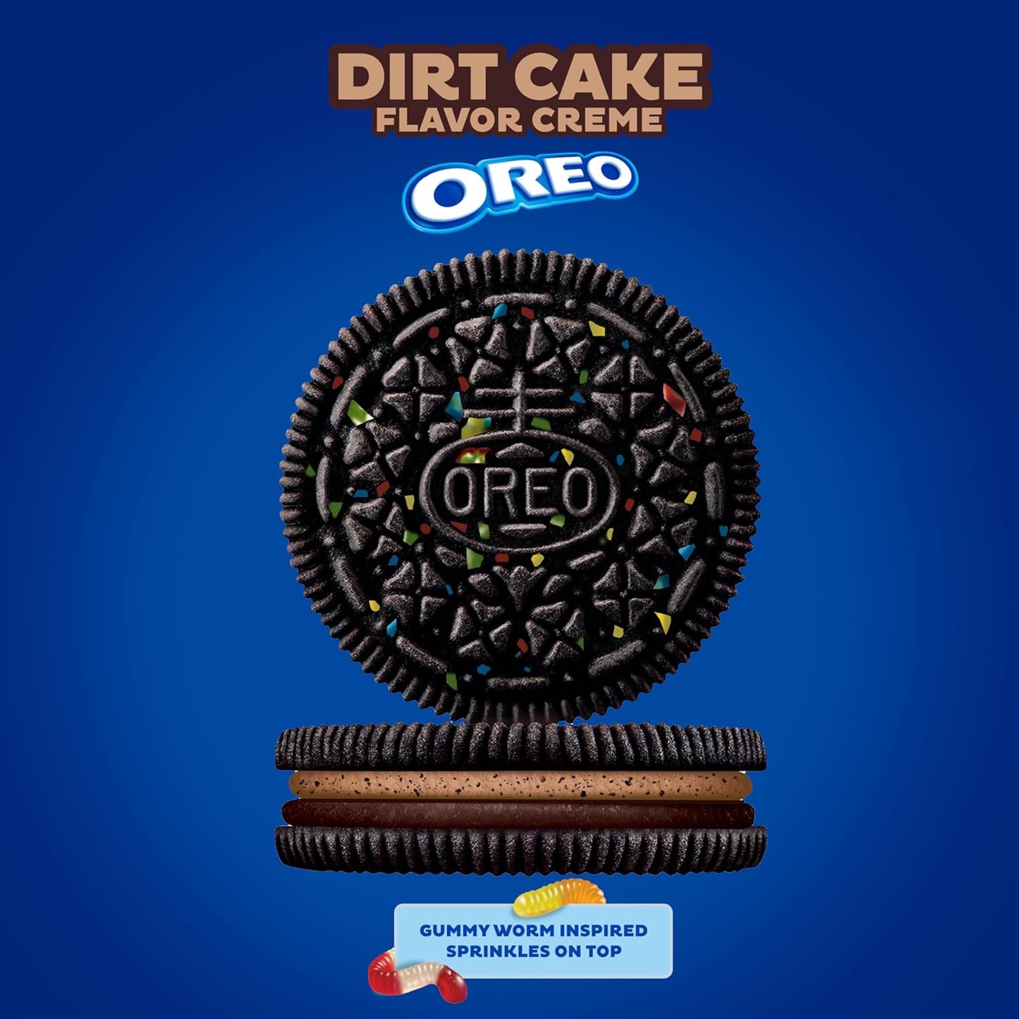 OREO Dirt Cake Chocolate Sandwich Cookies, Limited Edition