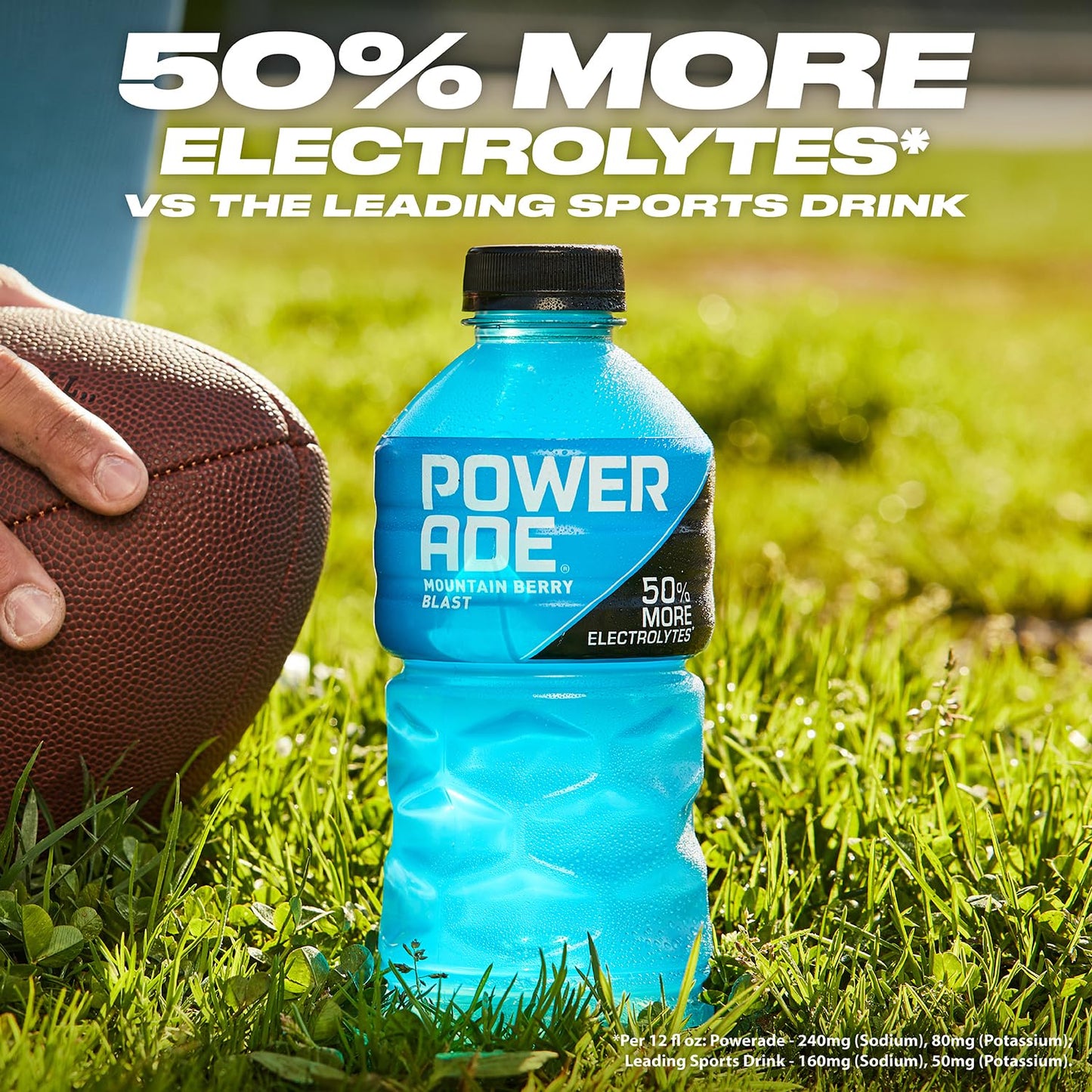 POWERADE Sports Drink Mountain Berry Blast, 20 Ounce - Case of 24