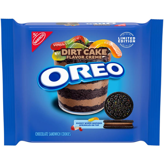 OREO Dirt Cake Chocolate Sandwich Cookies, Limited Edition