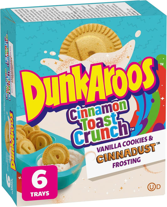 DunkAroos Cinnamon Toast Crunch - Vanilla Cookies & Cinnadust Frosting - ULTRA RARE - 6 Pack