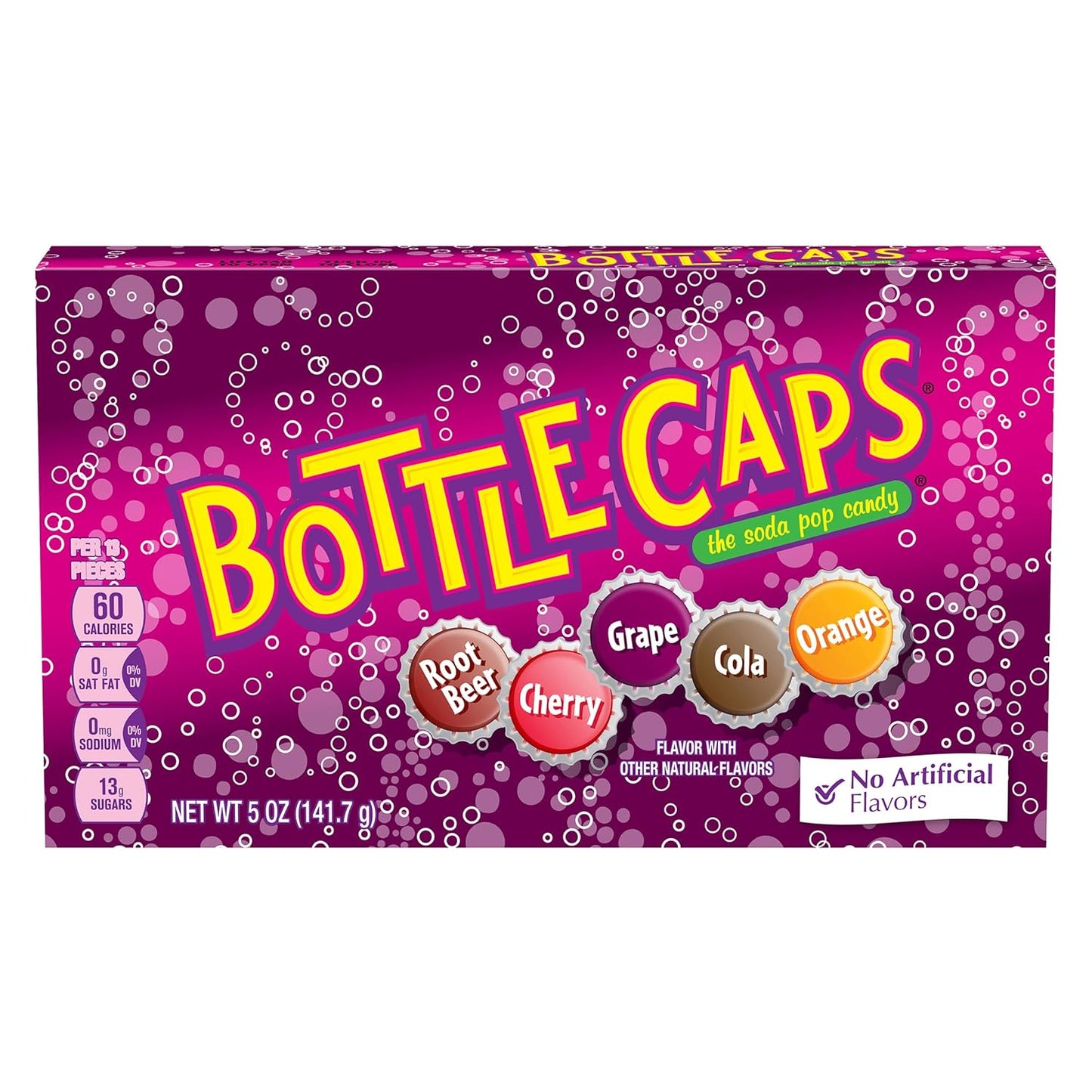 Wonka Bottle Caps Candy Theater Pack