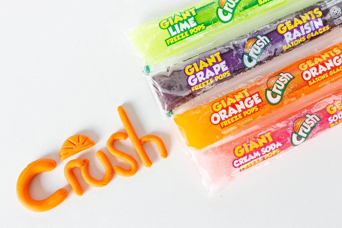 Crush Giant Freeze Pops 27 x 150ml - ULTRA RARE