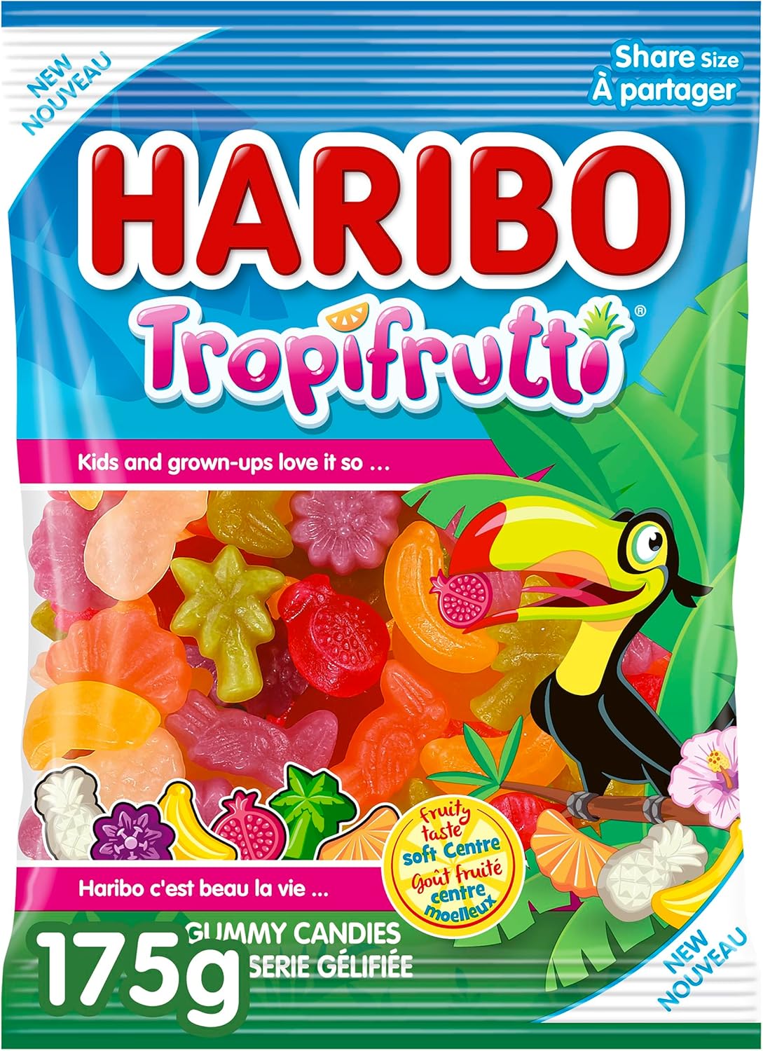 Haribo Tropifruitti - Fruity Taste, Soft Centre - RARE