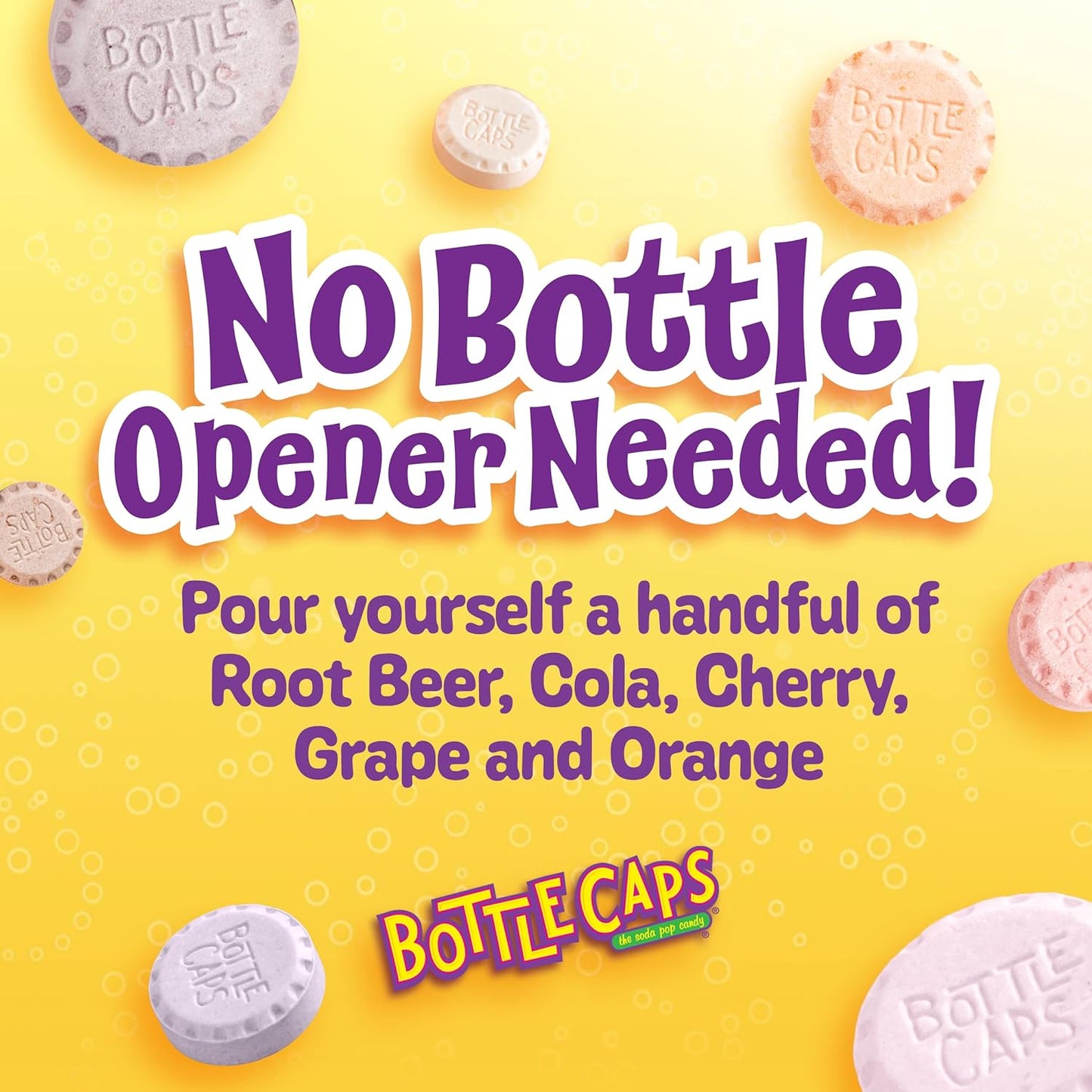 Wonka Bottle Caps Candy Theater Pack