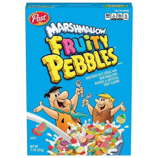 Fruity PEBBLES Marshmallow Cereal, Gluten Free, 11 OZ Box - RARE