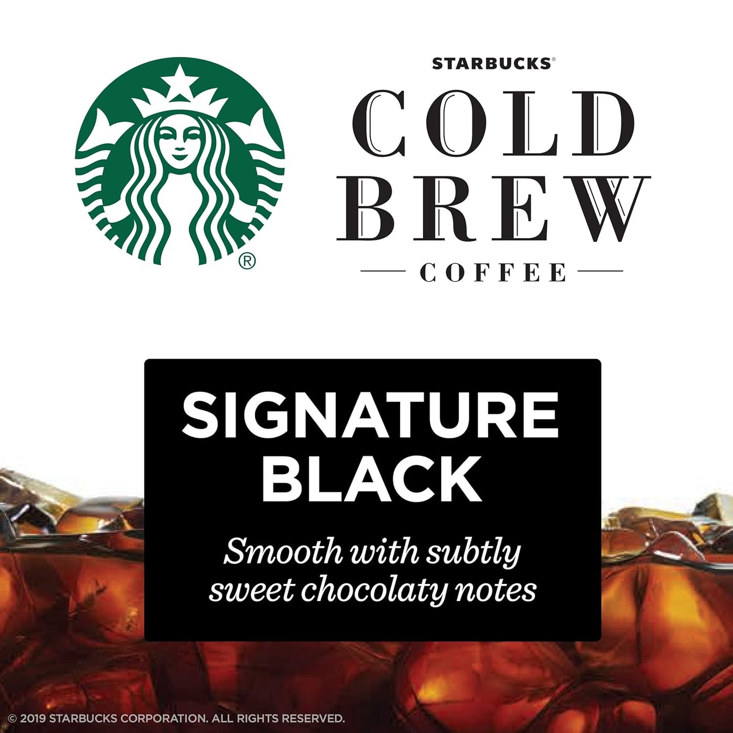 Starbucks Sweetened Black Cold Brew - 32oz