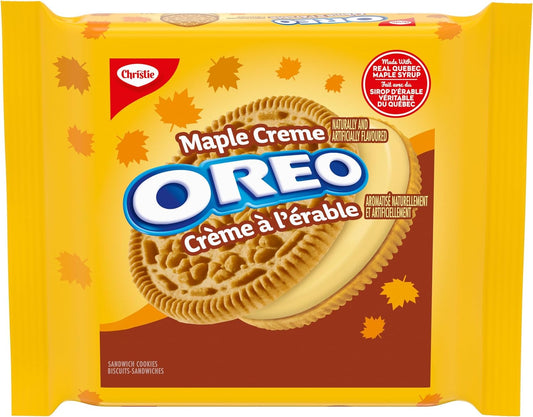 OREO - Maple Creme , Made with Real Quebec Maple Syrup, 261 g - Limited Edition - ULTRA RARE