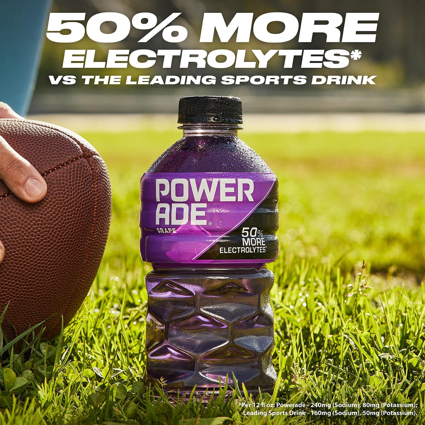 POWERADE Sports Drink Grape, 20 Ounce - Case of 24