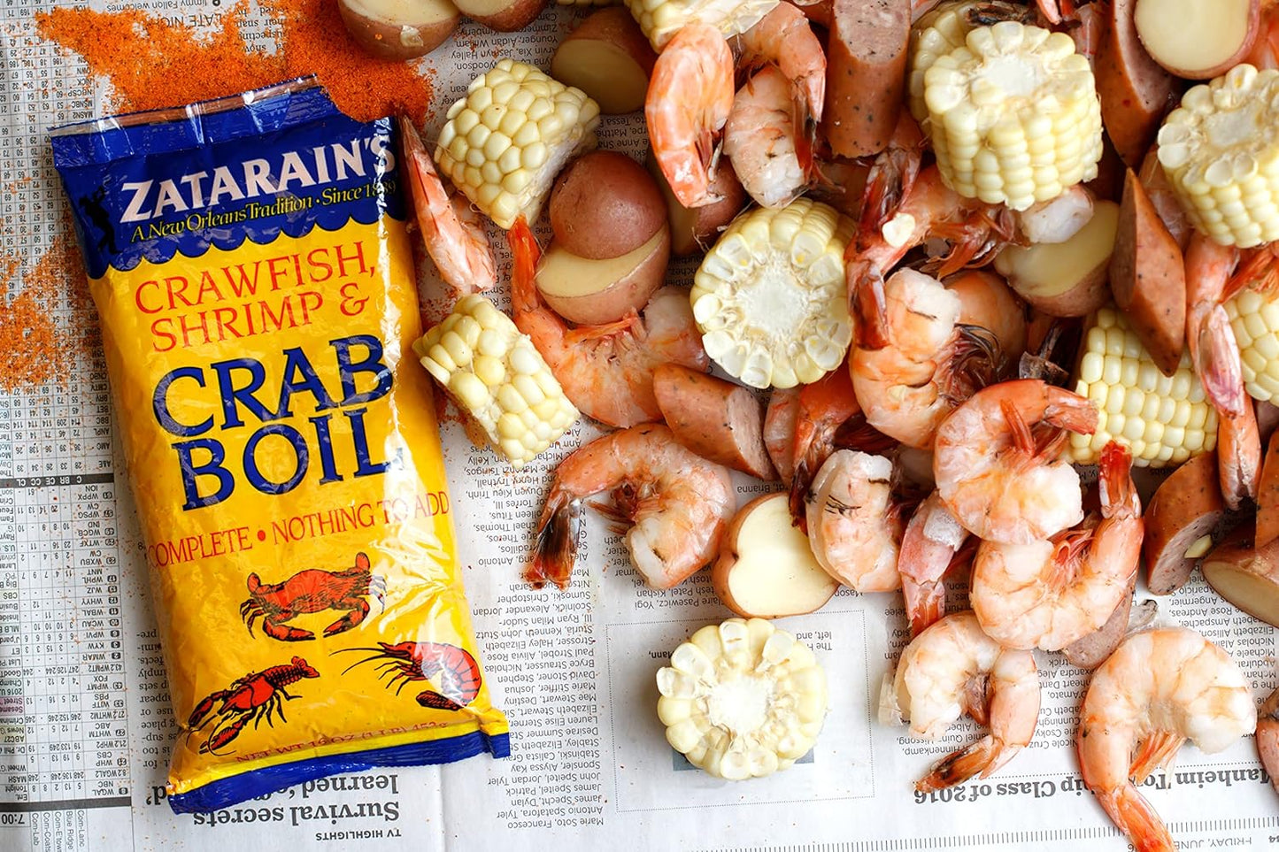 Zatarain's Crawfish, Shrimp & Crab Boil, 16 oz