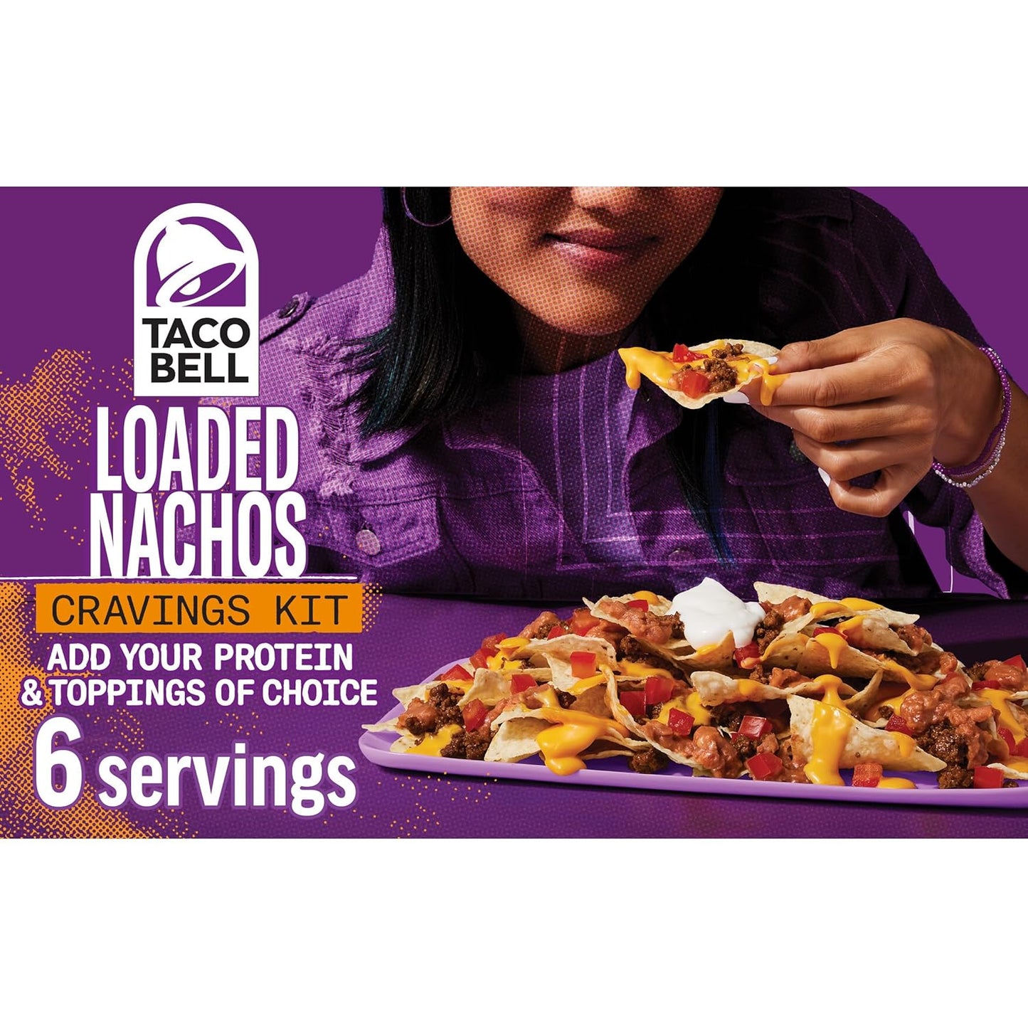 Taco Bell Nachos BellGrande Meal Kit, 12.8 oz Box