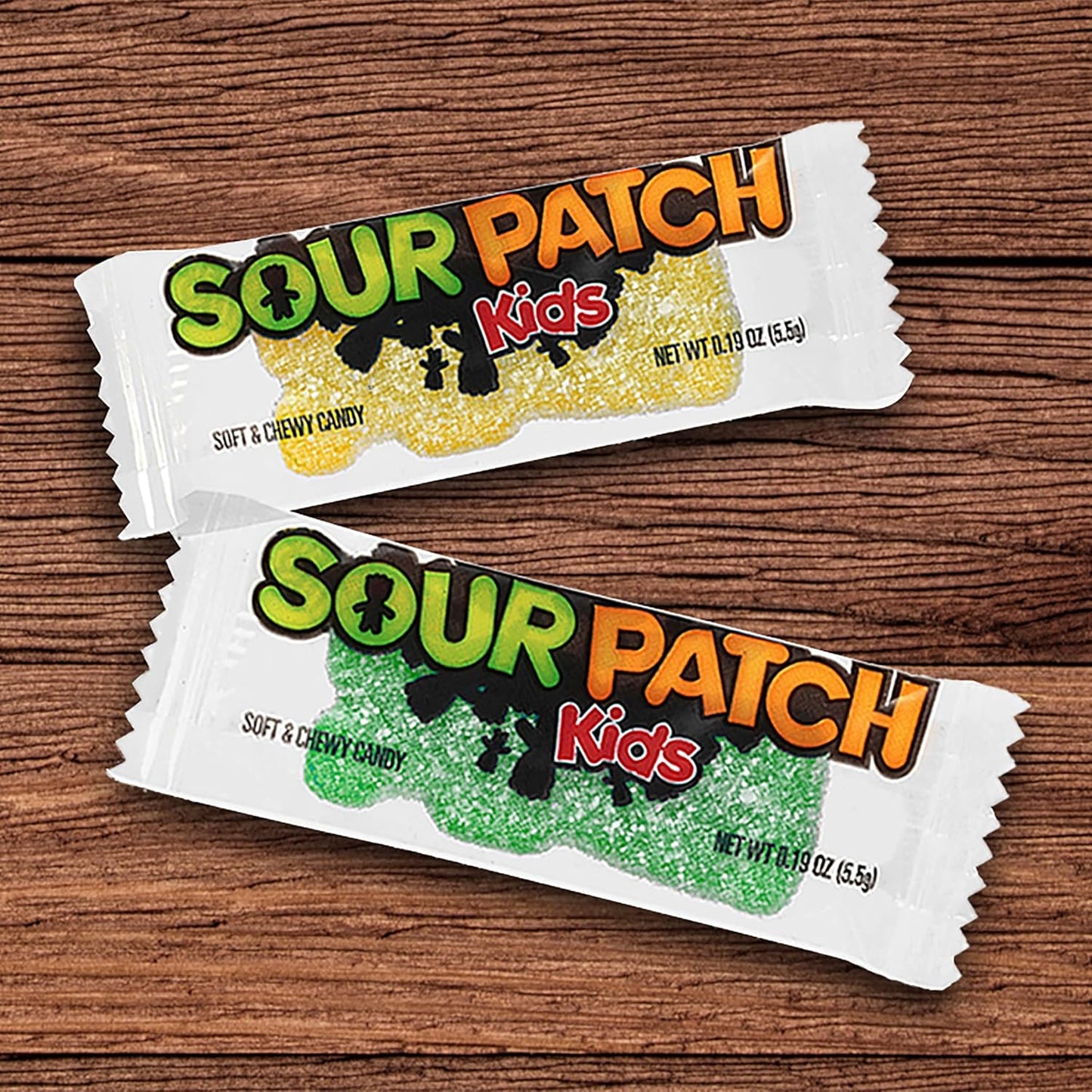 SOUR PATCH KIDS BIG Soft & Chewy Halloween Candy, 100