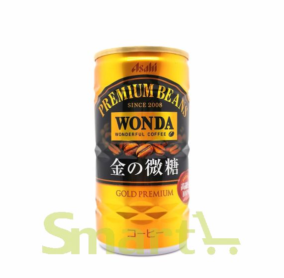 Asahi Wonda Gold Coffee Less Sugar  (185g x 30ct)..