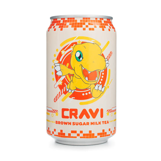 CRAVI Digimon Milk Tea - Taiwan - LIMITED EDITION DESIGN