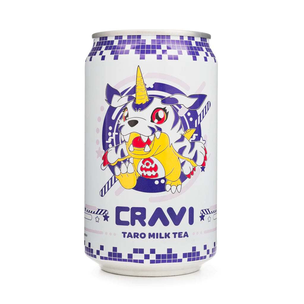 CRAVI Digimon Milk Tea - Taiwan - LIMITED EDITION DESIGN