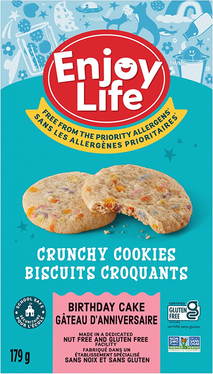 Enjoy Life (ENJP7) Crunchy Cookie - Birthday