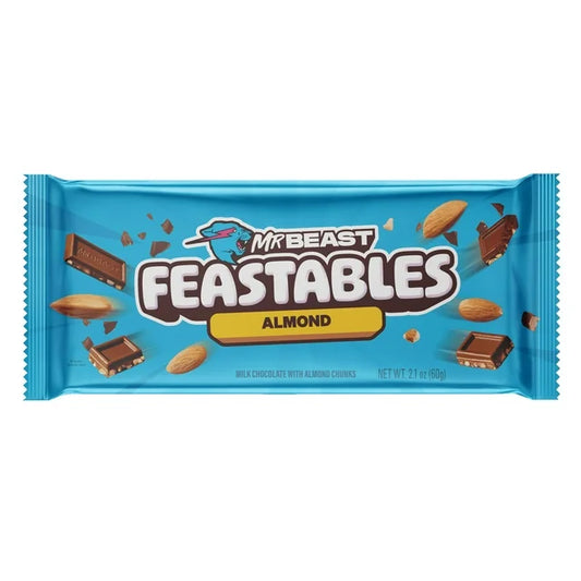 Feastables MrBeast Almond Chocolate Bar